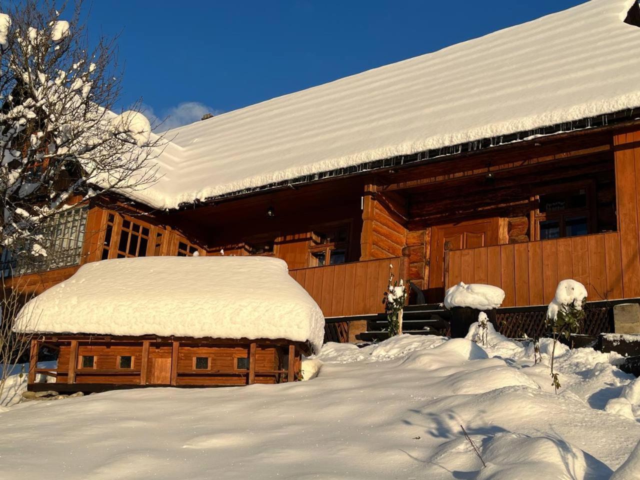 Приватна Садиба "Світлиця Гуцульщини" Vorokhta Exterior photo